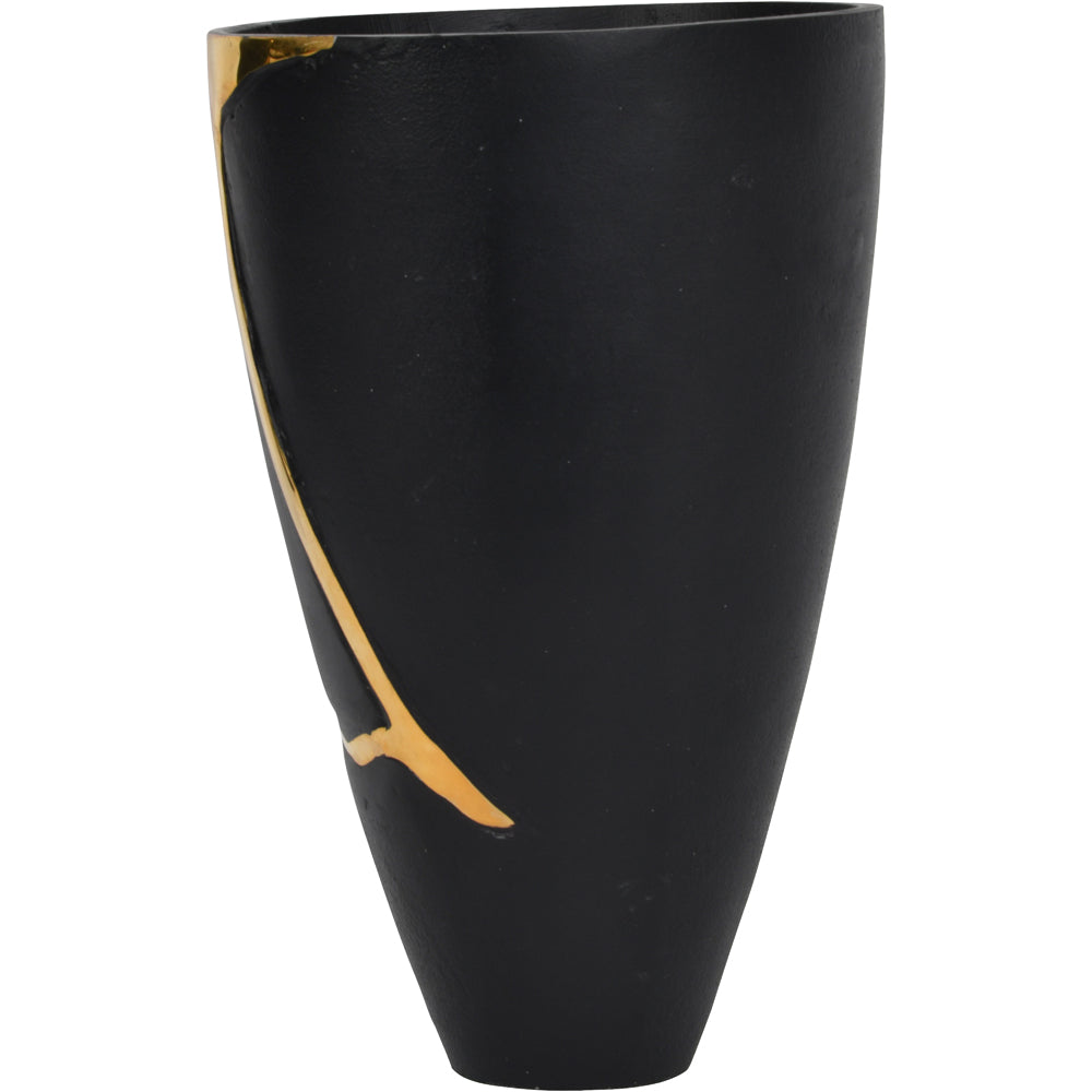 Libra Luxurious Glamour Collection - Arizona Vase Black