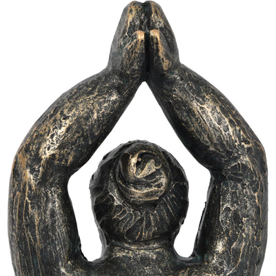 Libra Calm Neutral Collection - Iris Praying Feminine Form Resin Sculpture