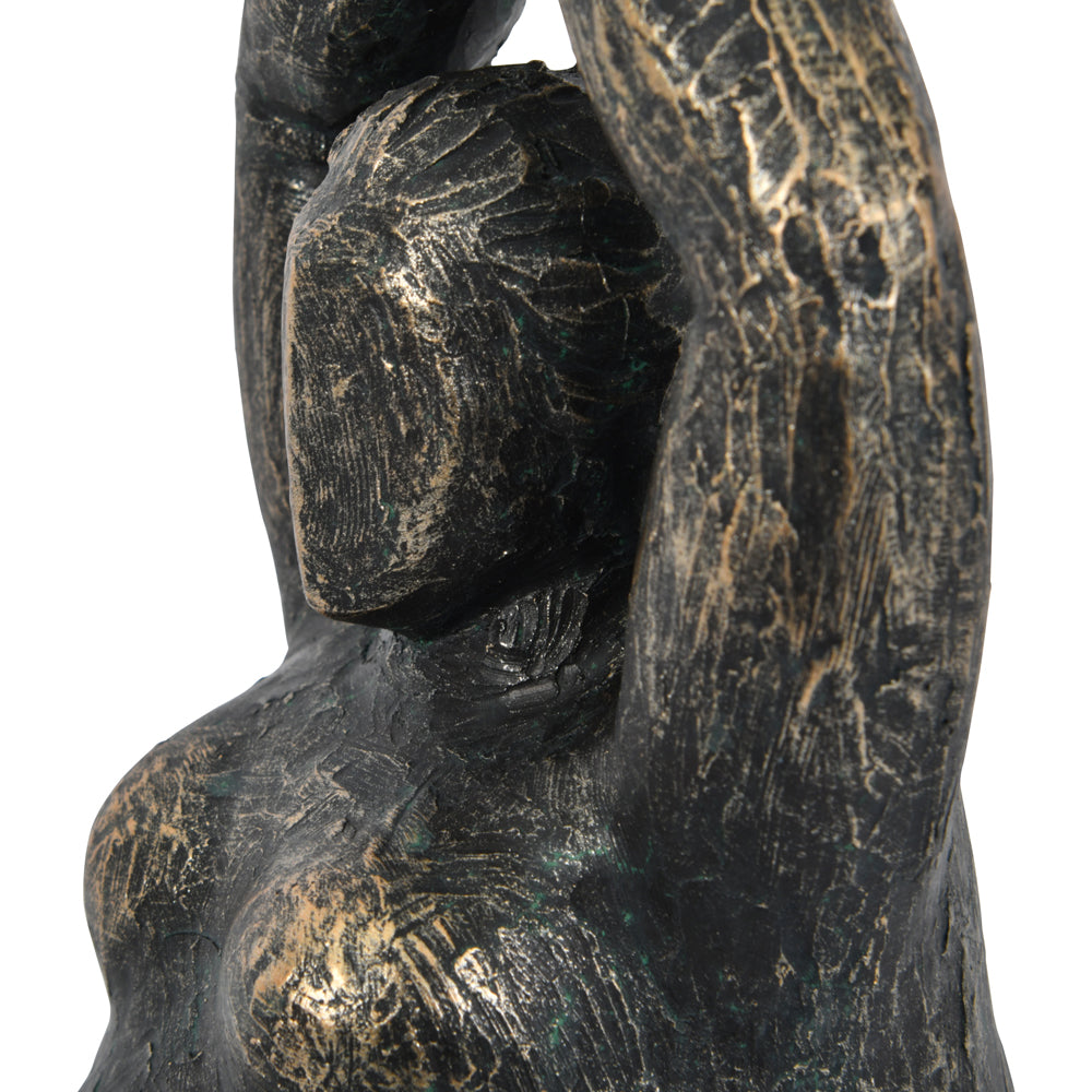 Libra Calm Neutral Collection - Iris Praying Feminine Form Resin Sculpture