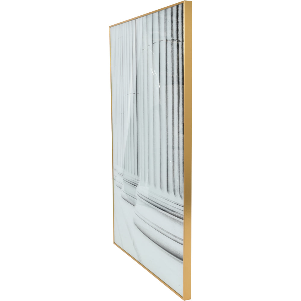 Libra Luxurious Glamour Collection - Architectural Columns Wall Art Cream