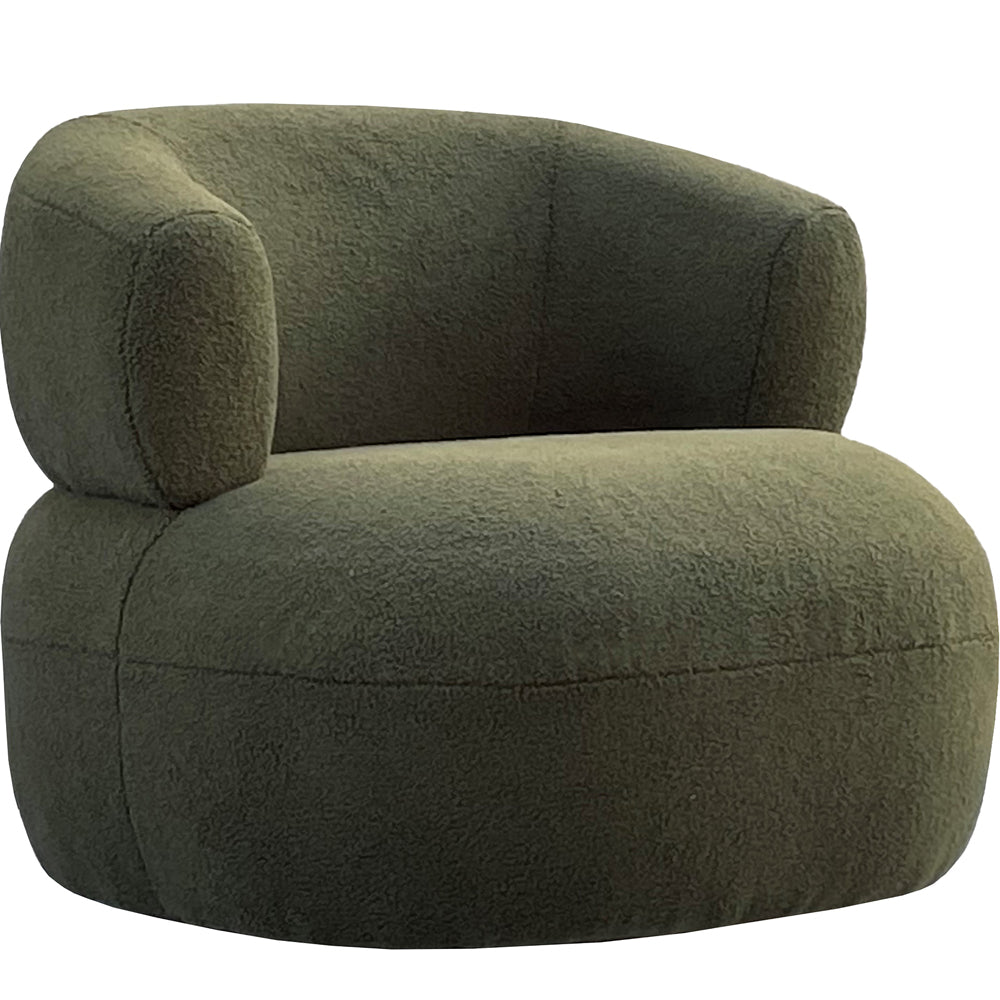 Libra Luxurious Glamour Collection - Luna Occasional Chair in Green