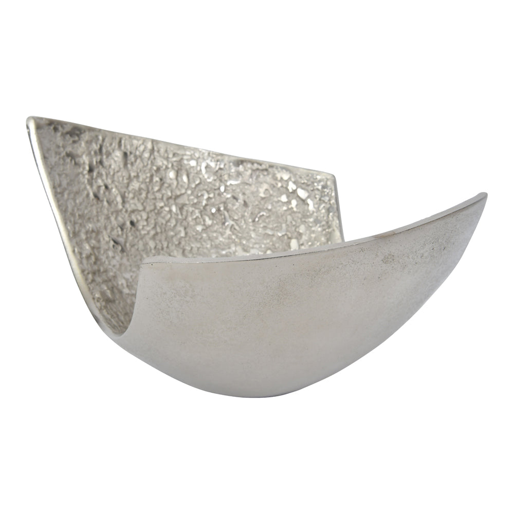 Libra Midnight Mayfair Collection - Iconic Silver Peel Bowl Small