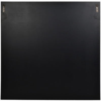 Libra Blakely Square Mirror in Black