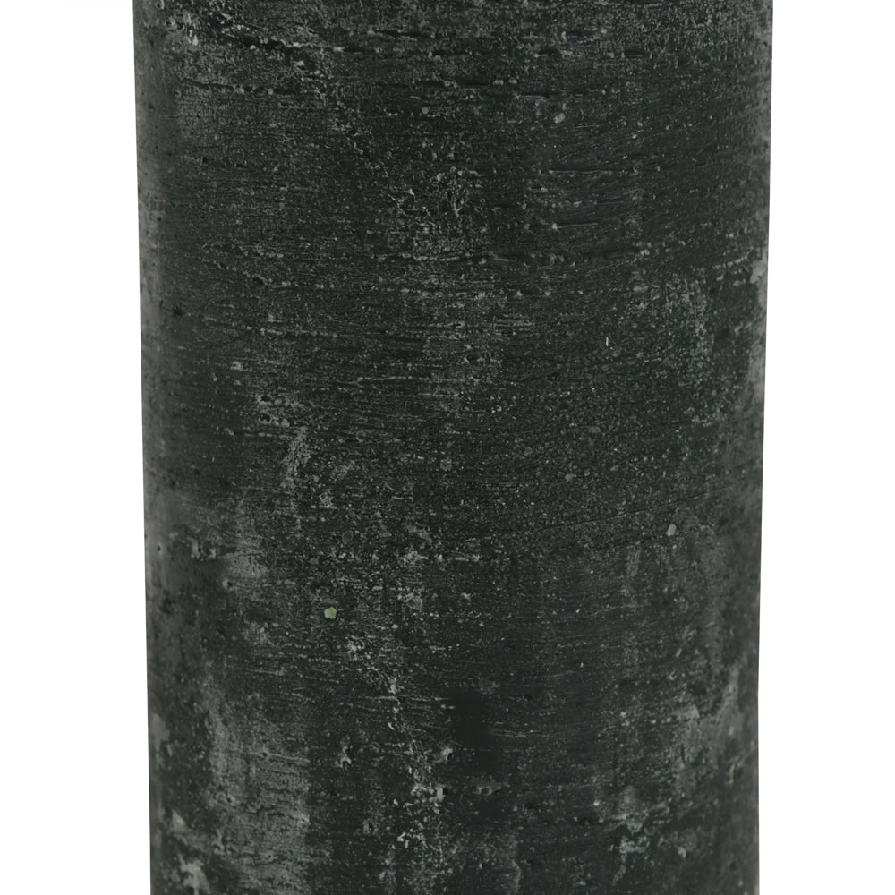 Libra Urban Botanic Collection - Forest Green Rustica Pillar Candle 7 X 19 cm