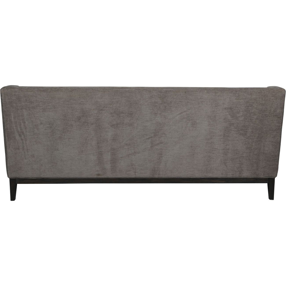 Libra Midnight Mayfair Collection - Theodore Buttoned Sofa in Warm Grey