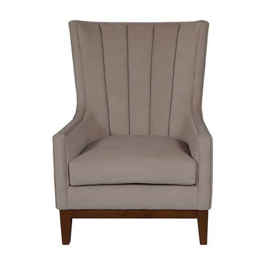 Libra Luxurious Glamour Collection - Rothbury Upholstered Occasional Chair in Taupe