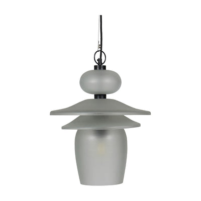 Libra Calm Neutral Collection - Astro Lunar Pendant in Matt Frosted Glass