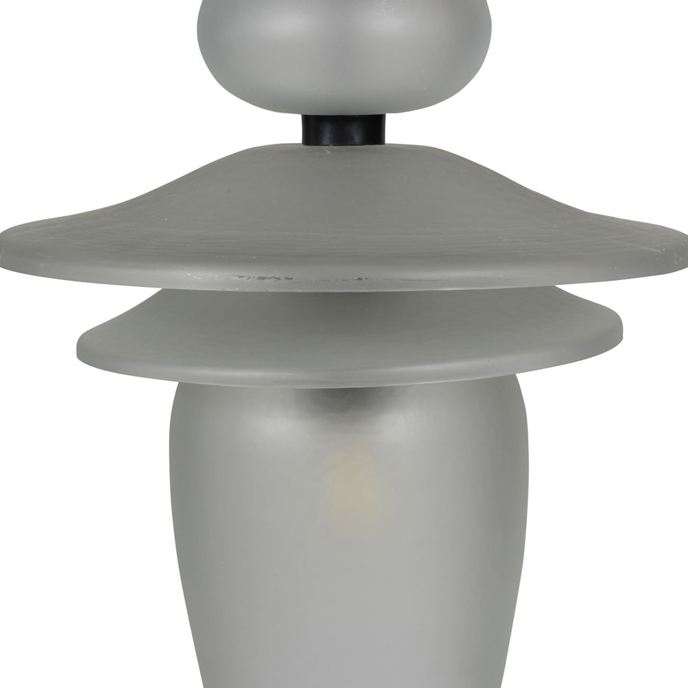 Libra Calm Neutral Collection - Astro Lunar Pendant in Matt Frosted Glass