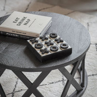 Libra Calm Neutral Collection - Cali Solid Wooden Coffee Table in Black