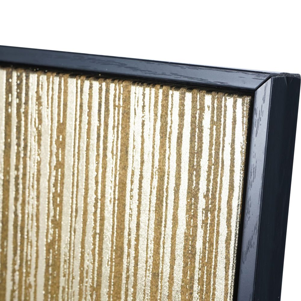 Libra Urban Botanic Collection - Golden Rain Foiled Framed Canvas 140x100cm