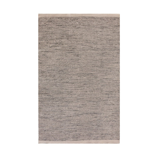 Libra Midnight Mayfair Collection - Oakridge Hand Woven Wool Rug in Ivory & Charcoal 160x230cm