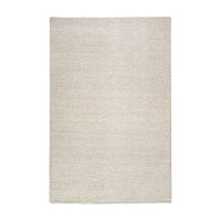 Libra Luxurious Glamour Collection - Pebbles Hand Woven Wool Rug in Beige 160x230cm