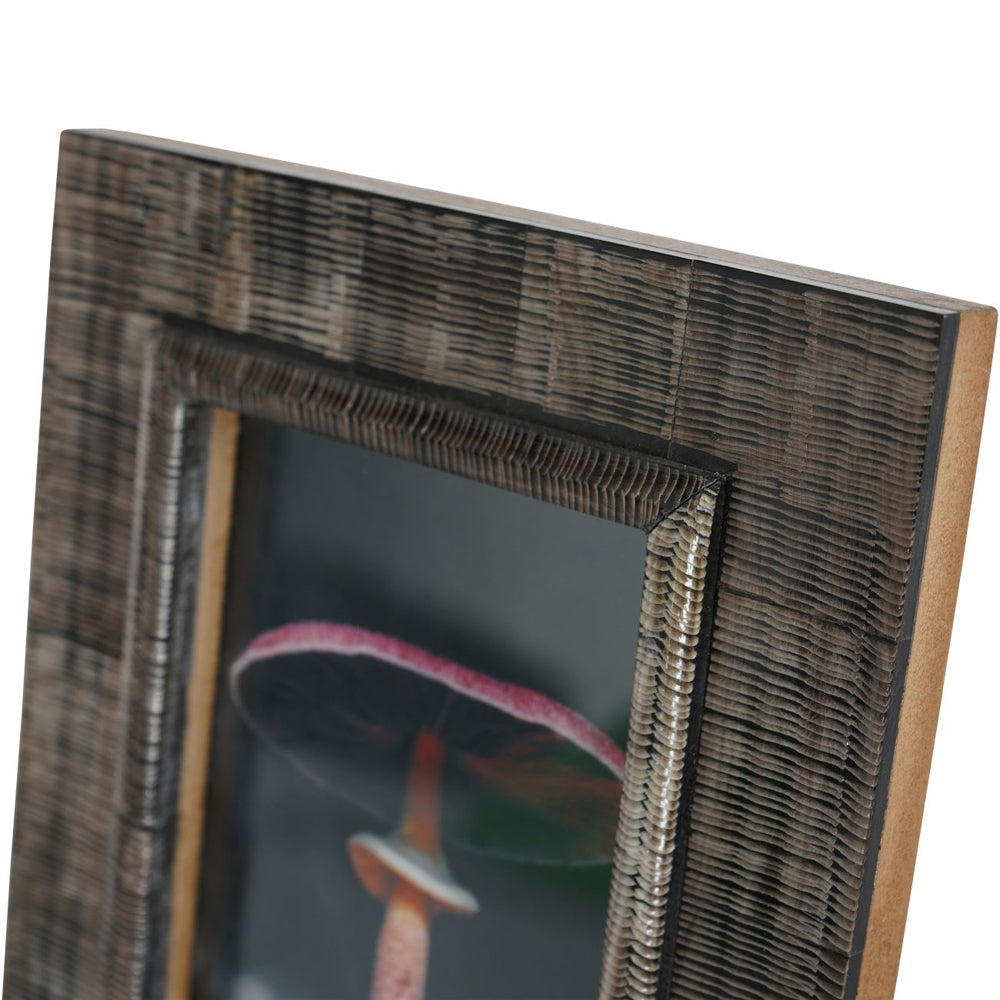 Libra Calm Neutral Collection - Rustic Brown Horn Photo Frame