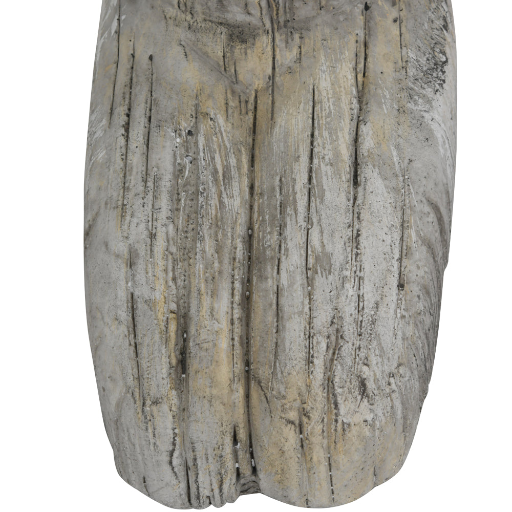 Libra Urban Botanic Collection - Kneeling Concrete Buddha Sculpture