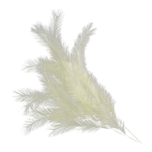 Libra Urban Botanic Collection - Faux Feather Ivory Grass Spray