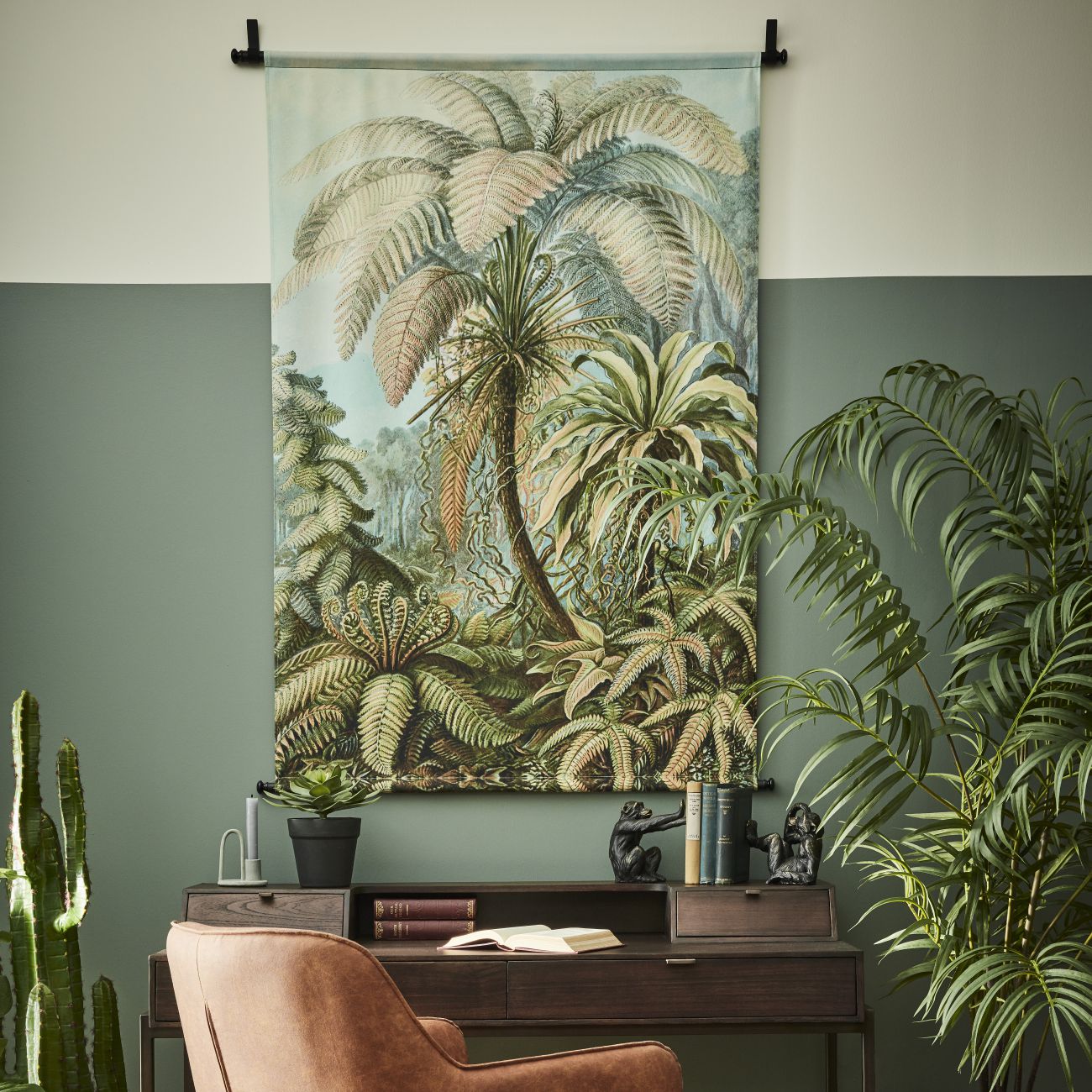 Libra Urban Botanic Collection - Tropical Velvet Wall Hanging