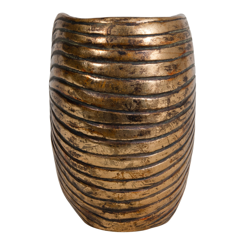 Libra Calm Neutral Collection - Golden Shell Planter