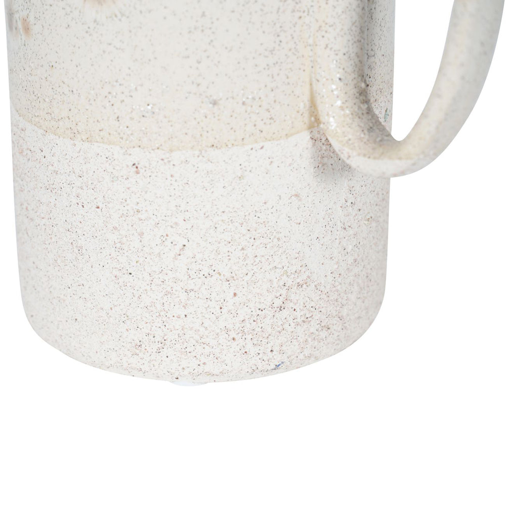 Libra Calm Neutral Collection - Zahara Handled Ceramic Vase in Cream