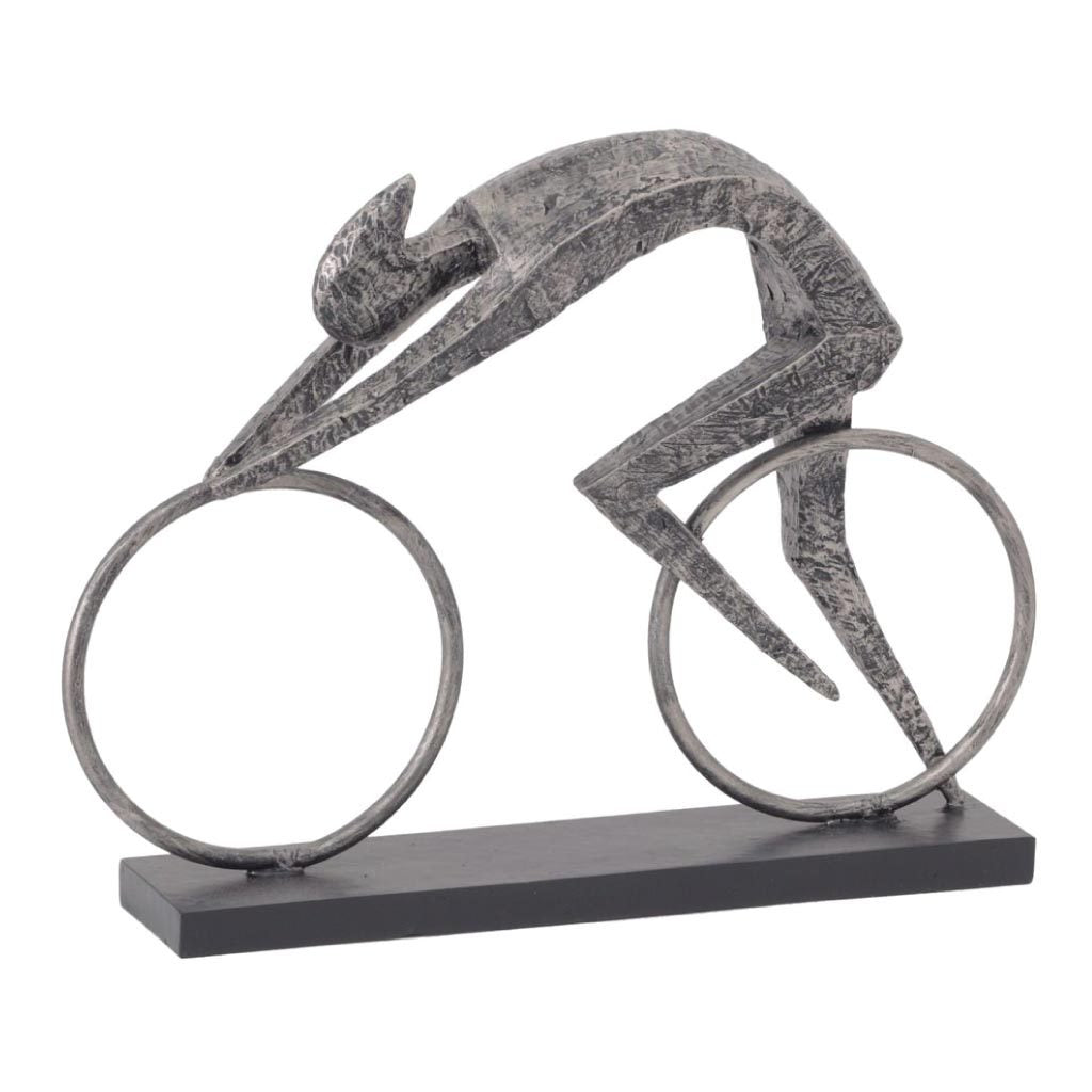 Libra Abstract Cyclist Sculpture-Libra-Olivia's