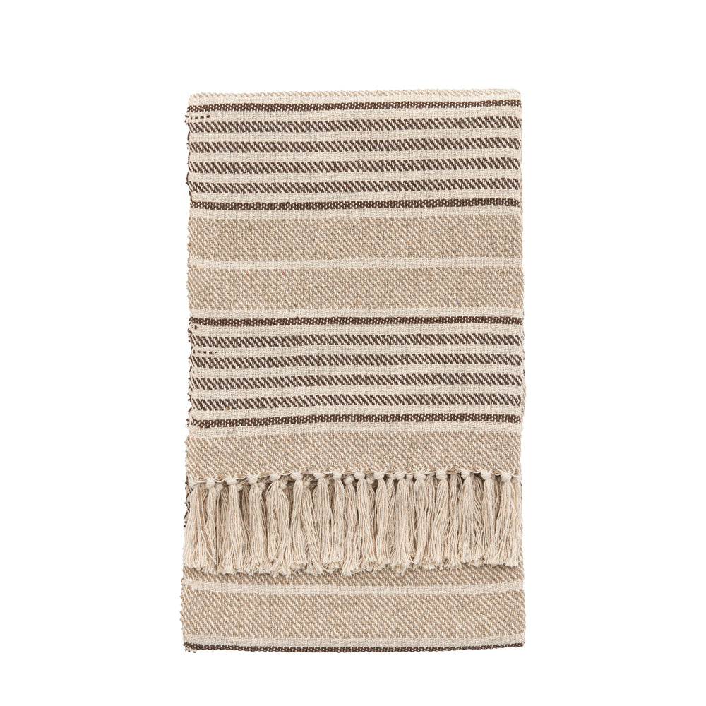 Gallery Interiors Callo Throw in Natural