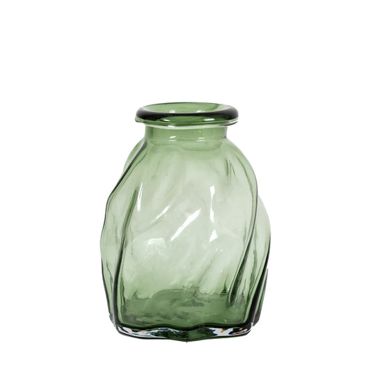 Gallery Interiors Seren Vase in Green