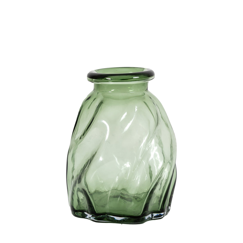 Gallery Interiors Seren Vase in Green