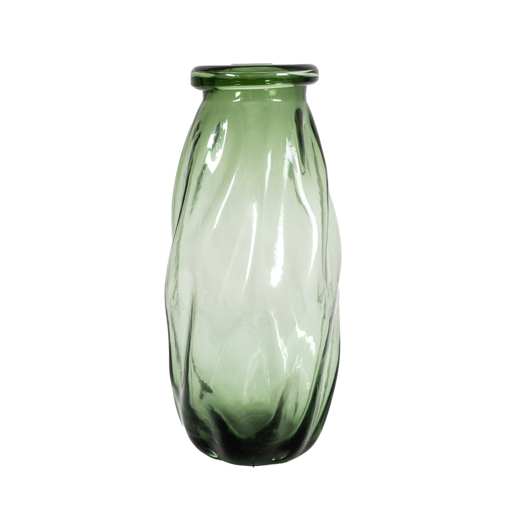 Gallery Interiors Seren Vase in Green