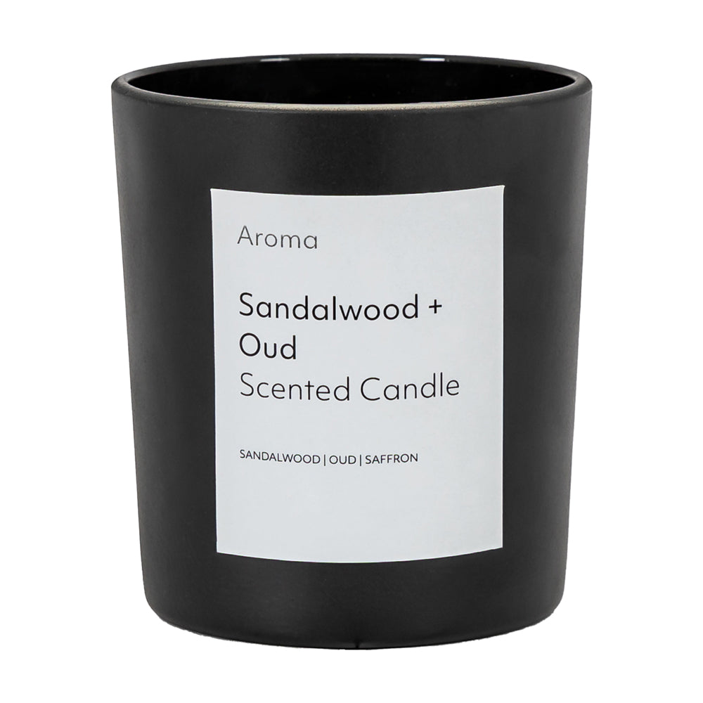 Gallery Interiors Aroma Votive Sandalwood & Oud Scent