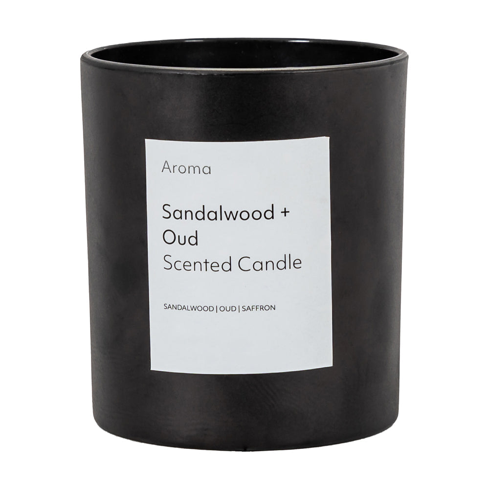 Gallery Interiors Aroma Votive Sandalwood & Oud Scent