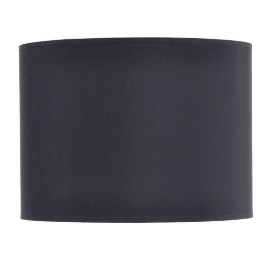 Libra Black and Silver Lined Drum 16" Lampshade-Libra-Olivia's