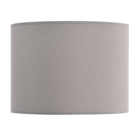 Libra Taupe and Champagne Lined Drum 14" Lampshade-Libra-Olivia's