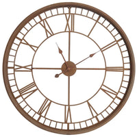 Libra Antique Rust Skeleton Wall Clock-Libra-Olivia's