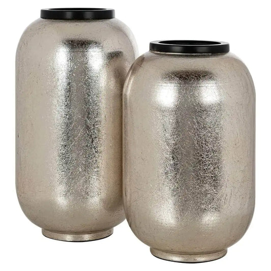 Richmond Interiors Vesna Vase in Silver