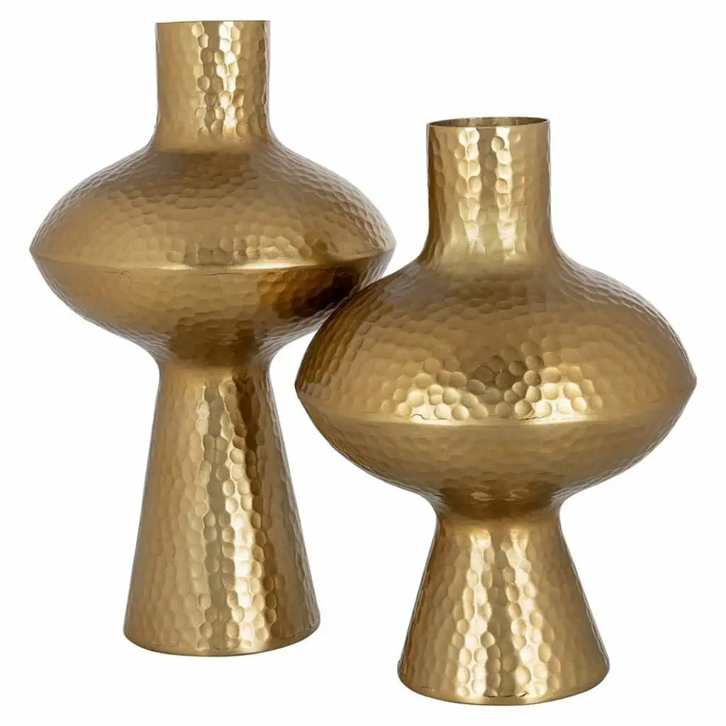 Richmond Interiors Caitlyn Vase in Gold