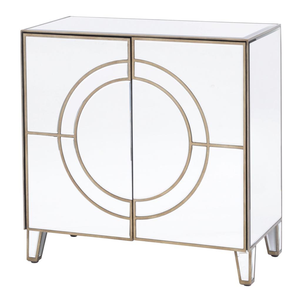 Libra Claridge Circle Link 2 Door Cabinet-Libra-Olivia's